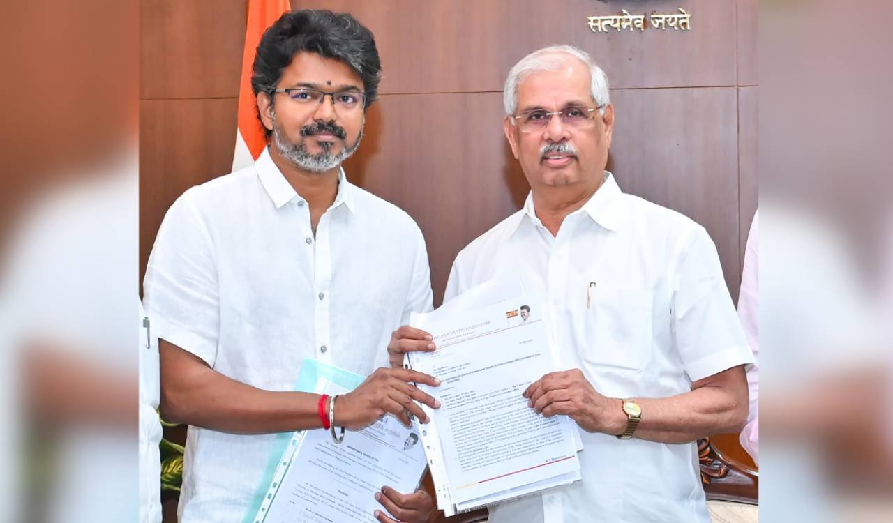 TVK crosses 118-seat mark, Vijay stakes claim to form government in Tamil Nadu