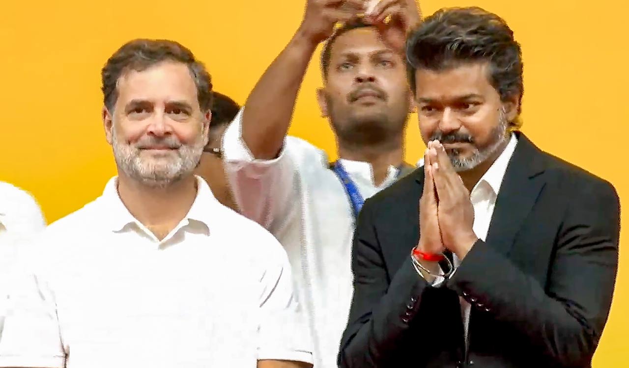 Vijay announces 200 units of free electricity after taking oath as Tamil Nadu Chief Minister
