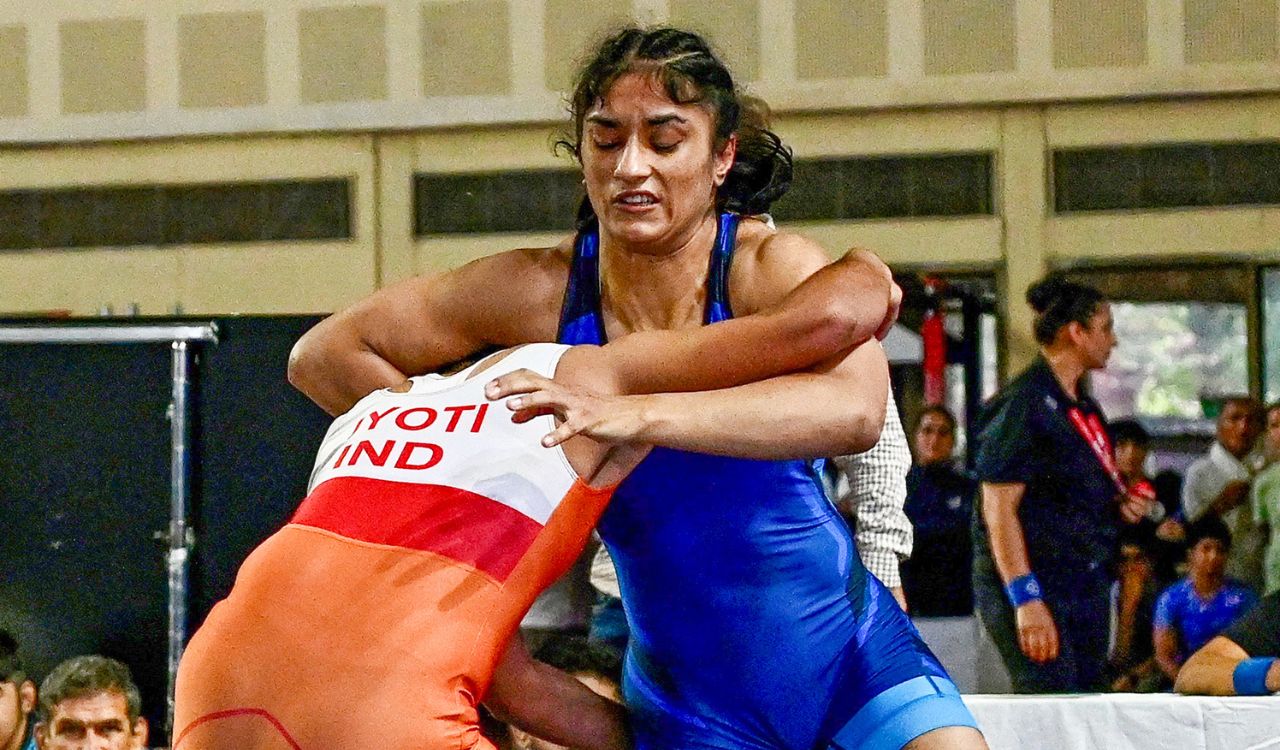 Vinesh Phogat makes winning return at Asian Games selection trials
