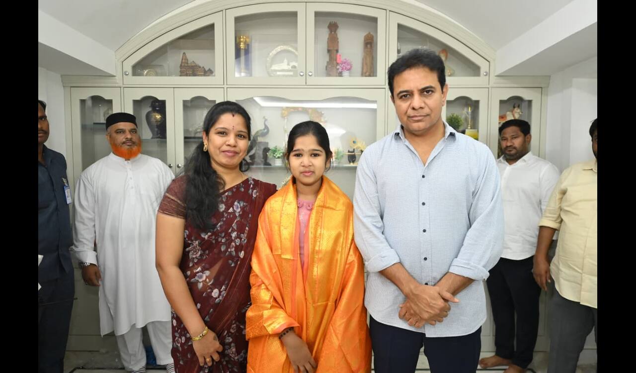 KTR’s timely medical help gives Hyderabad girl a new life
