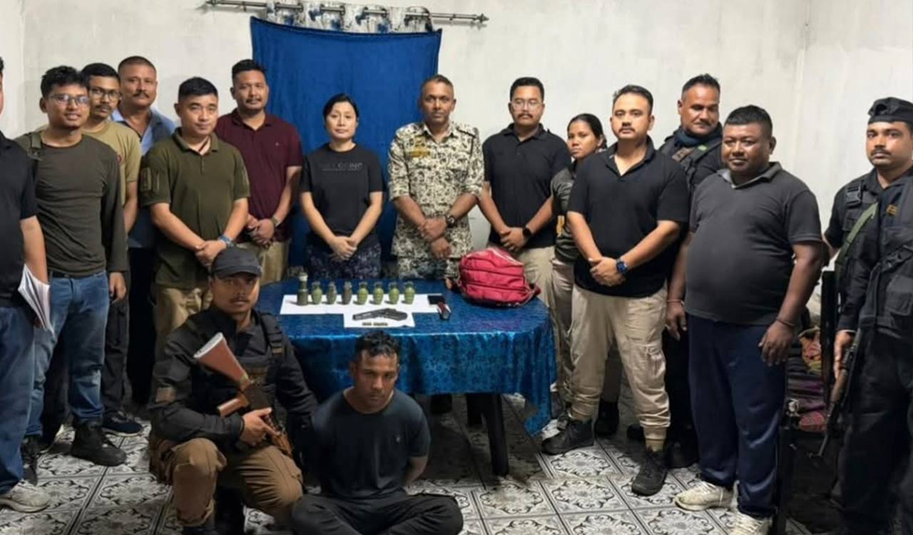 ULFA-I cadre nabbed in Assam’s Sivasagar; pistol, grenades recovered