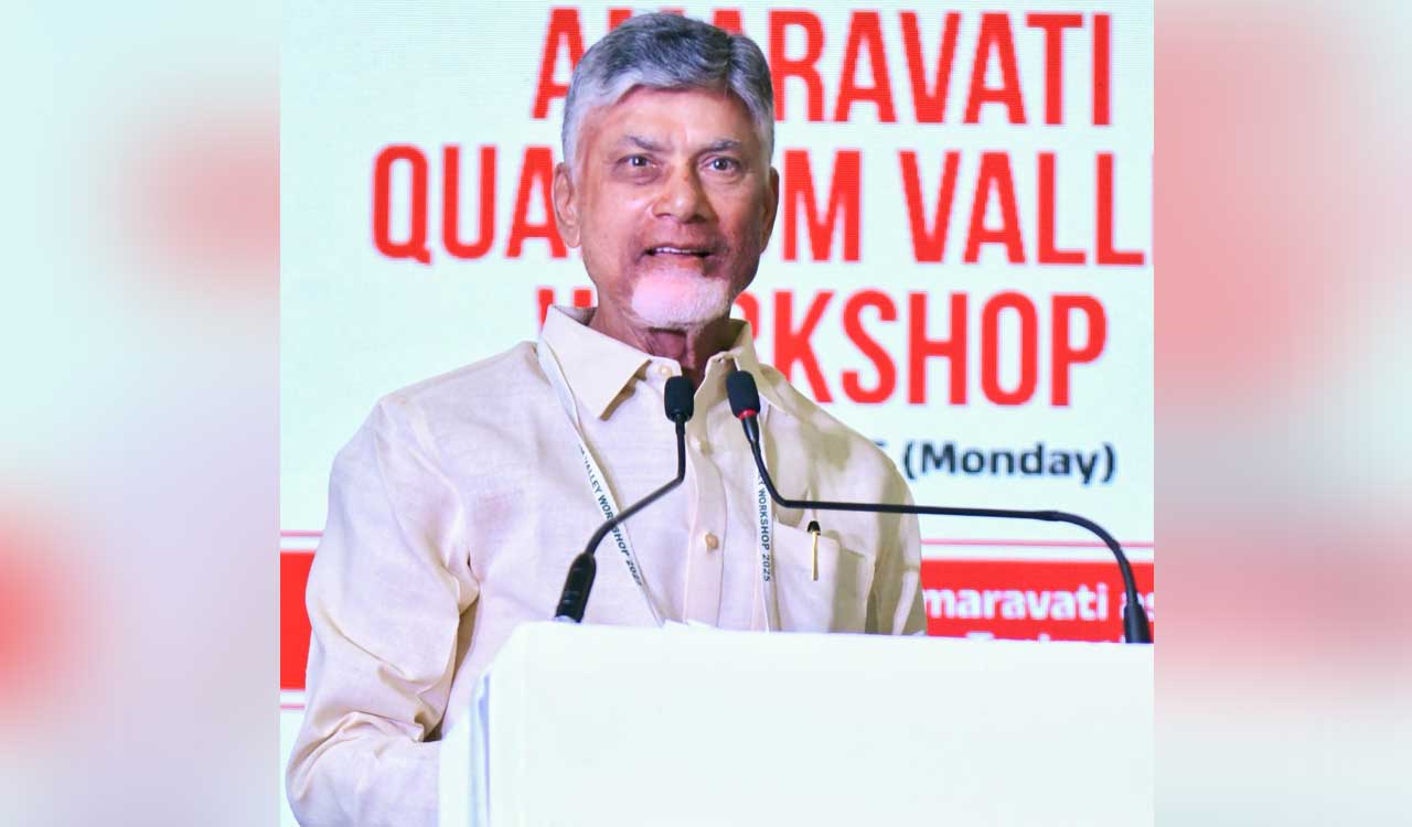 Amaravati Quantum Valley building world-class quantum ecosystem: Chandrababu Naidu