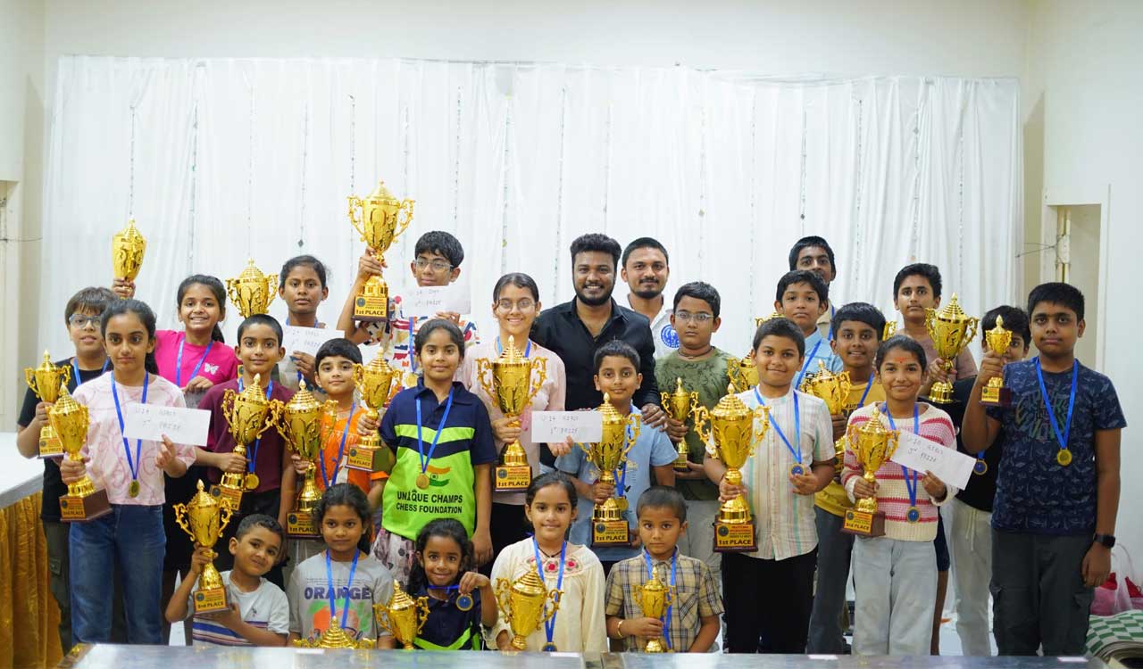 Young players shine at 9th PICA children’s chess tournament in Hyderabad