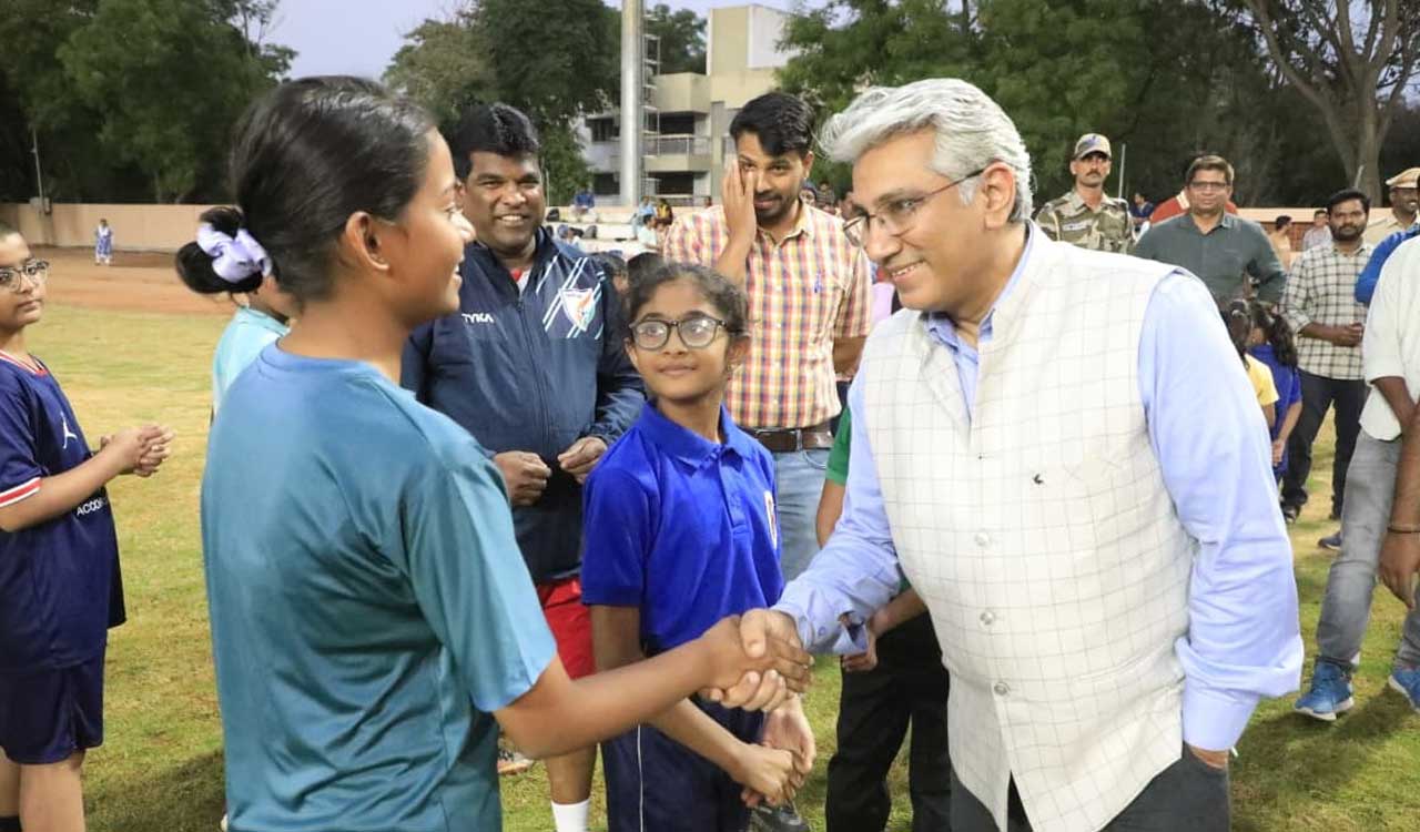 Telangana Football Association launches summer coaching camp at NFC Ground
