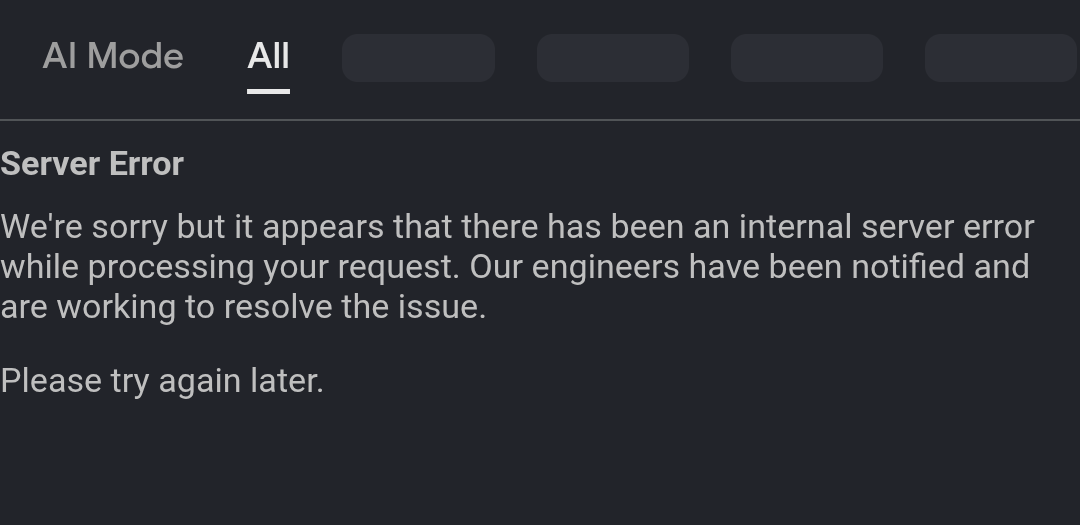 Google down for over 3 hours on Tuesday