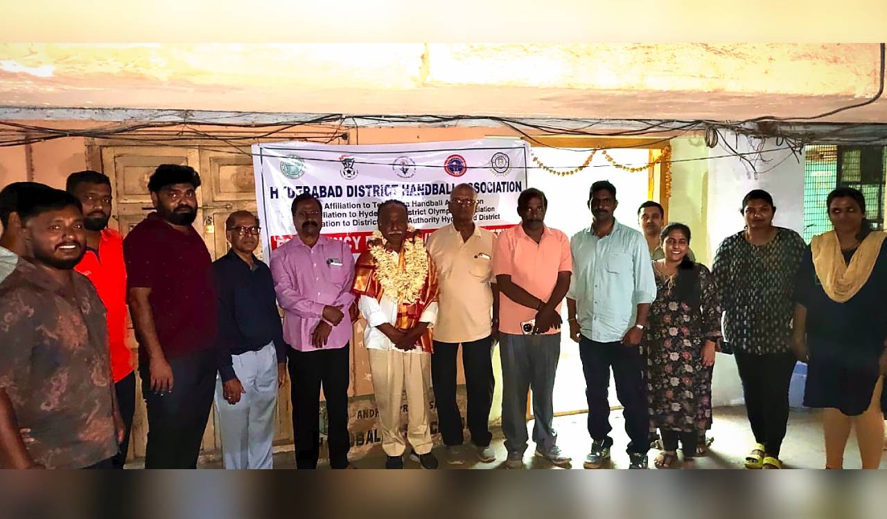K Sudhakar elected Hyderabad District Handball Association general secretary