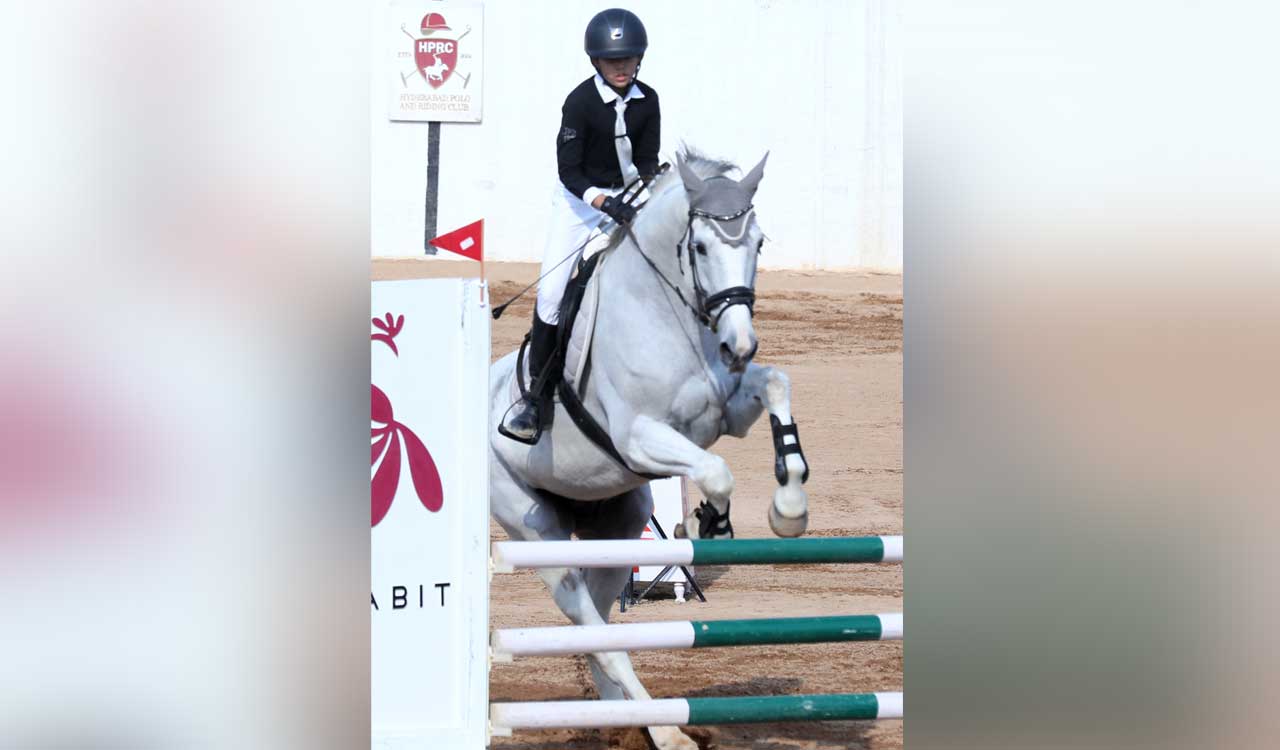N Ayaan Varma wins Jumping CH-1 title at Hyderabad Equestrian Challenge