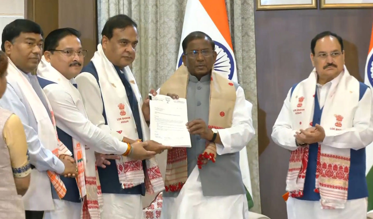 NDA submits support of 102 MLAs to Assam Governor