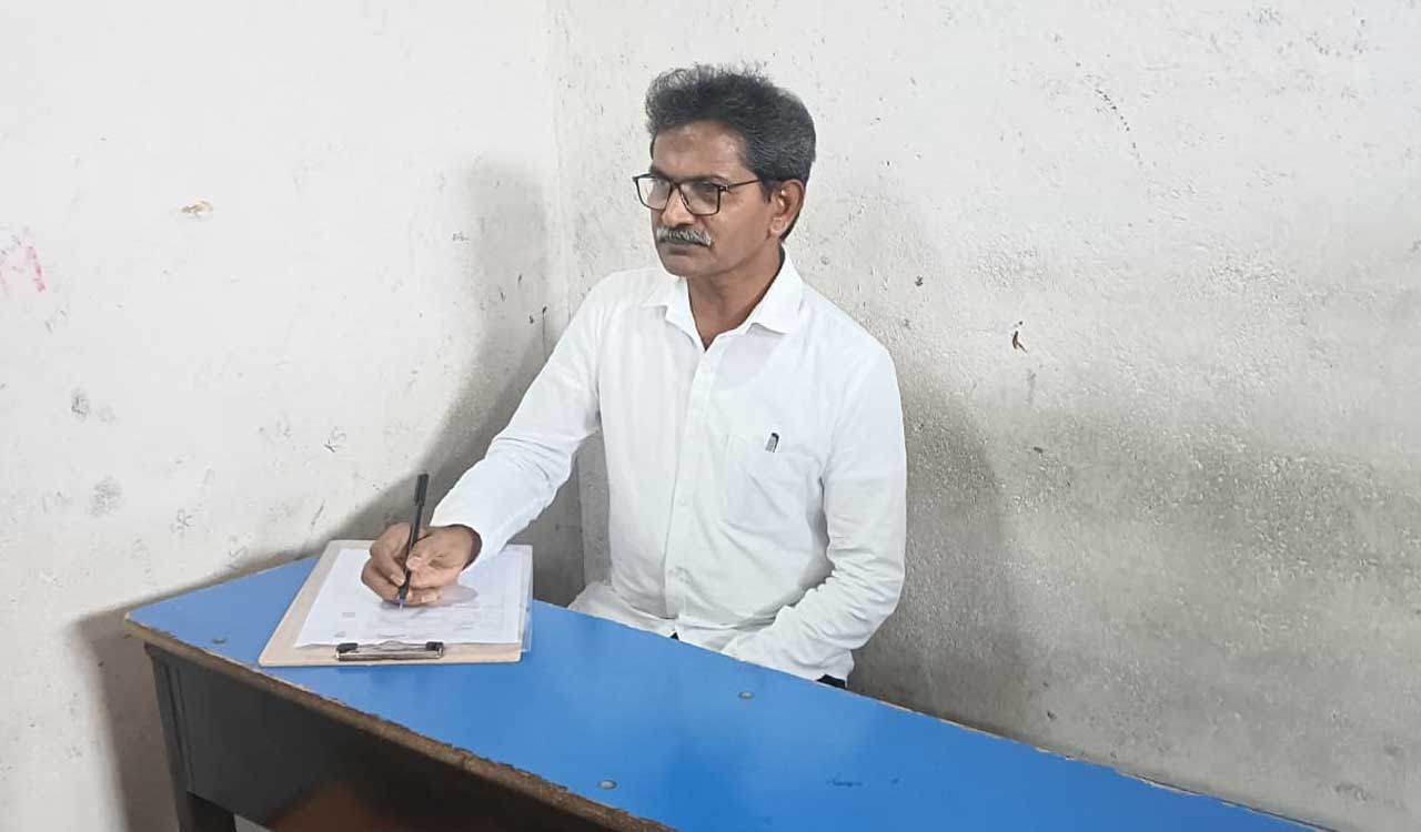 Former Maoist leader Devji takes intermediate exam