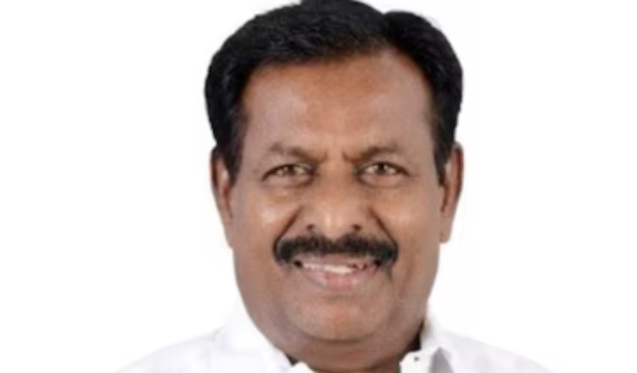 TVK MLA MV Karuppaiah sworn in as TN pro-tem Speaker