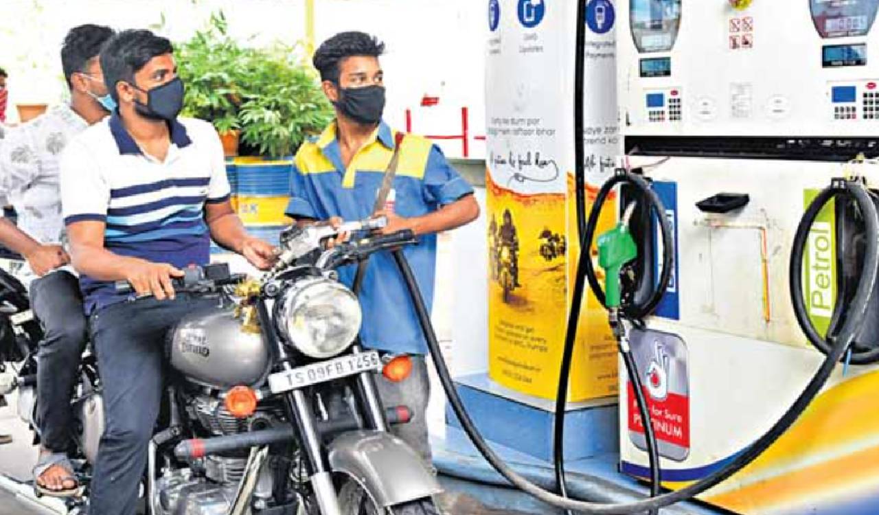 Fuel rates in Hyderabad after the hike today