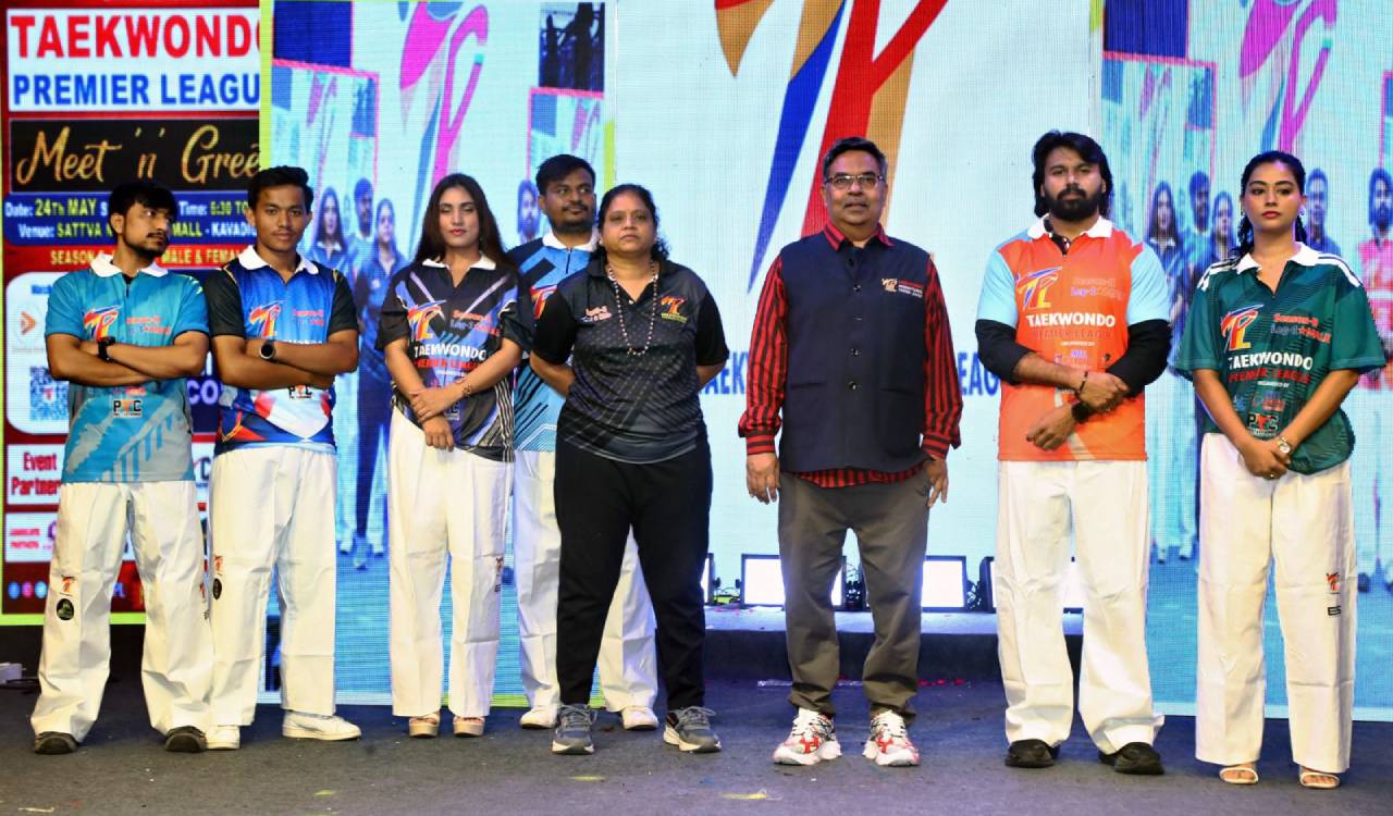 Hyderabad hosts jersey launch of Taekwondo Premier League Season 2