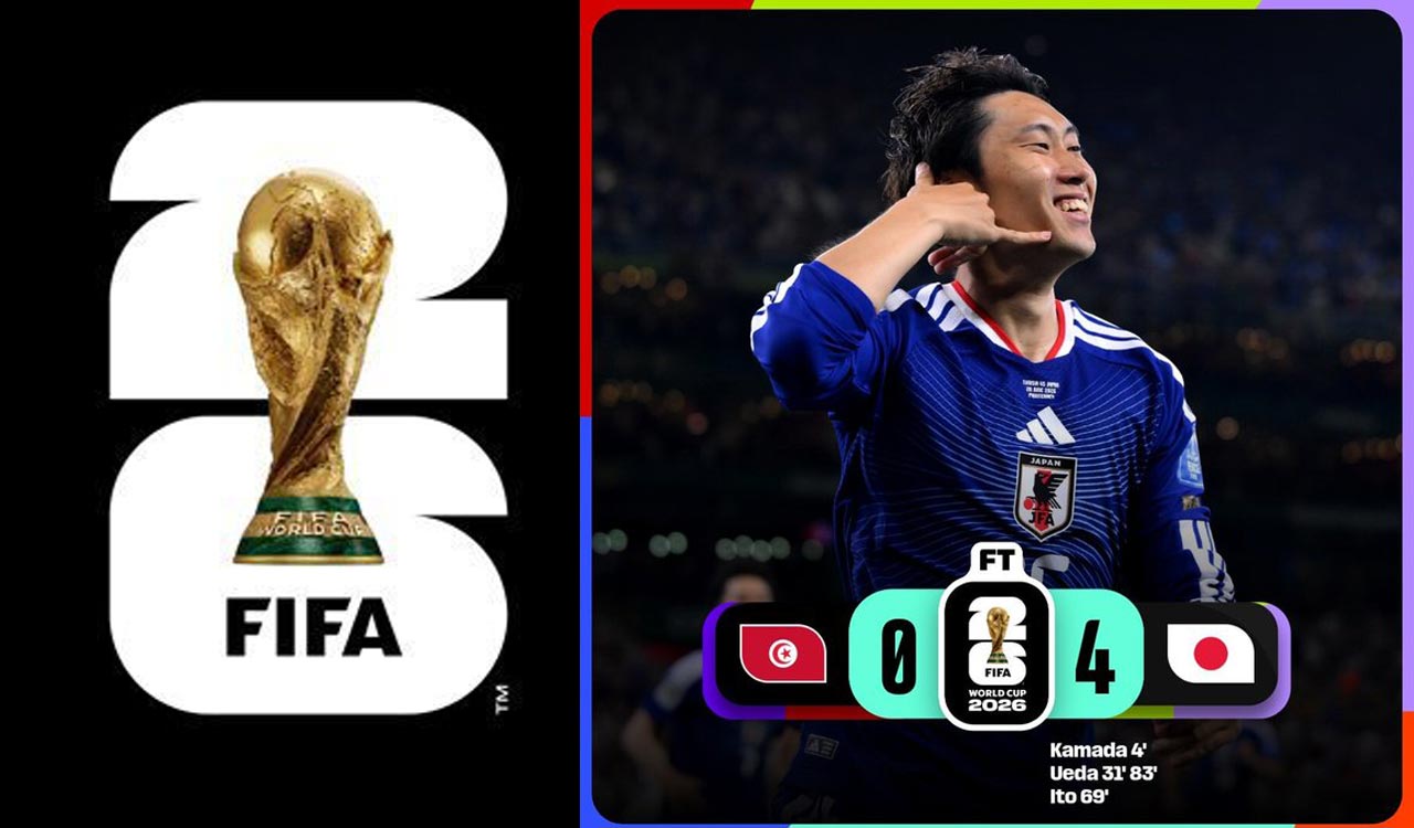 2026 FIFA WC: Japan hammers Tunisia 4-0 to close in on knockout berth