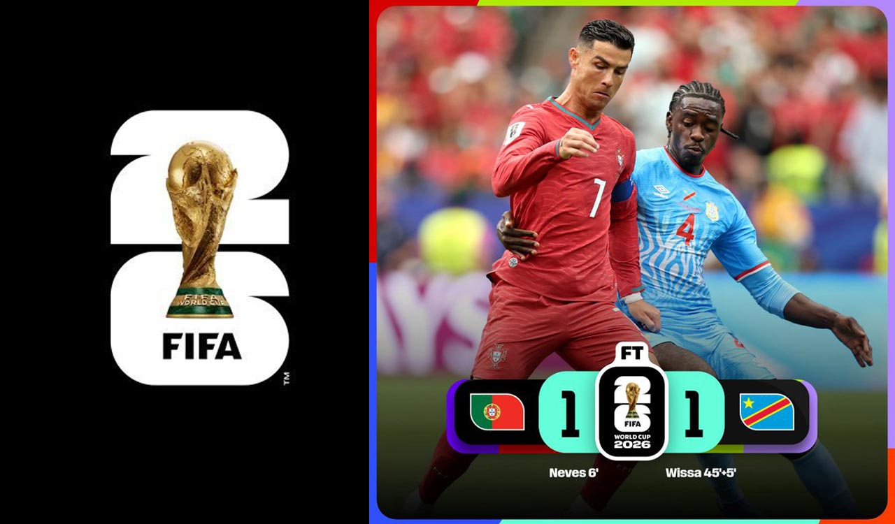 2026 FIFA WC: Portugal held 1-1 by DR Congo as Ronaldo fails to score