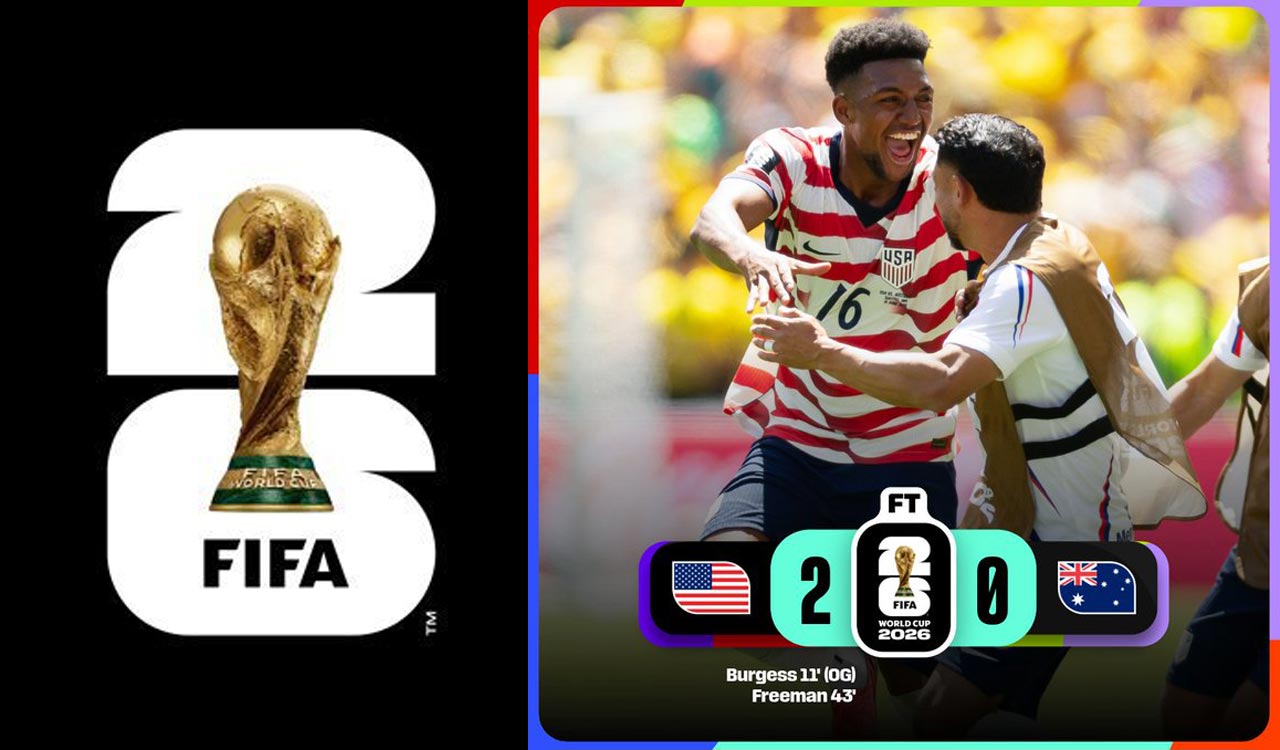 2026 FIFA WC: United States beats Australia 2-0 to seal knockout berth