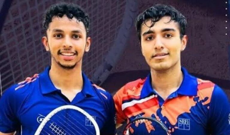 Asian doubles squash: Abhay-Velavan storm into final