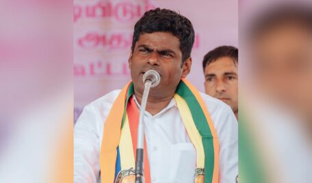 Annamalai criticises “military-style” security for NEET retest