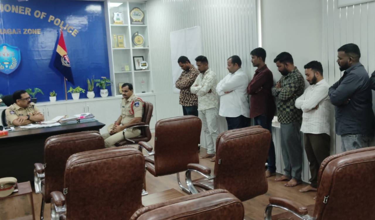 Hyderabad police bind over 13 rowdy sheeters in preventive action
