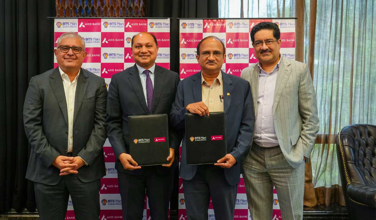 Axis Bank, BITS Pilani partner to set up Rs 100 crore innovation and research park