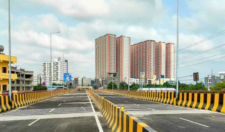 Bachupally flyover opens, to ease traffic between Miyapur and Gandi Maisamma
