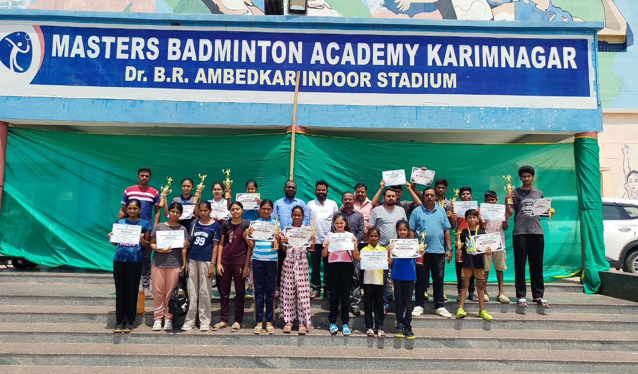 Masters Badminton Academy shines at Karimnagar District Championship 2026