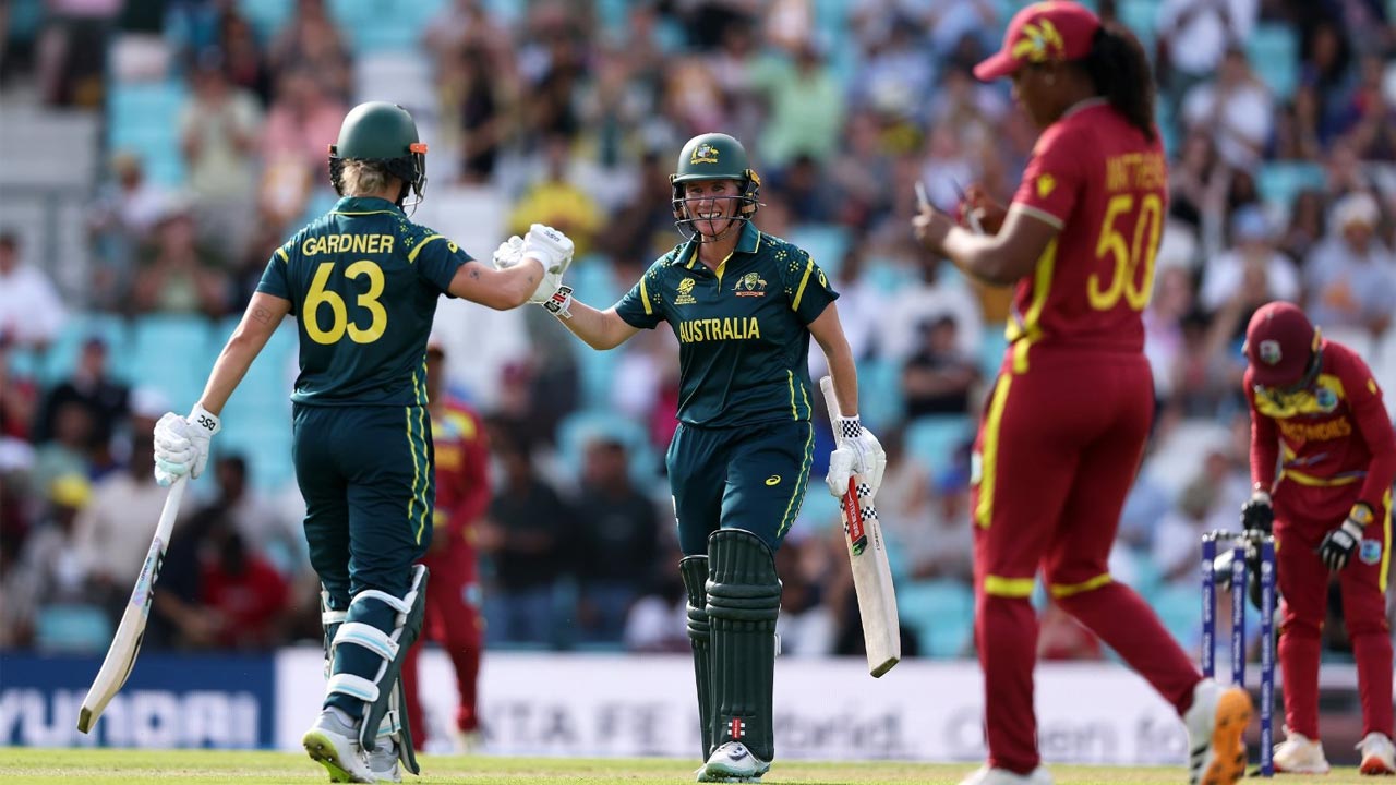 Australia storm into Women’s T20 World Cup final after dominant win over West Indies
