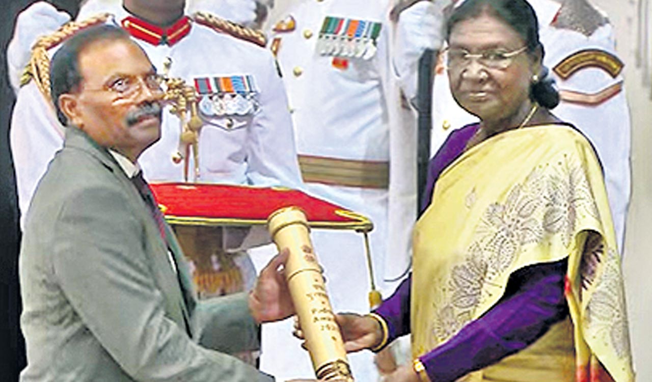 Hyderabad scientist K Thangaraj honoured with Padma Shri for genetic research