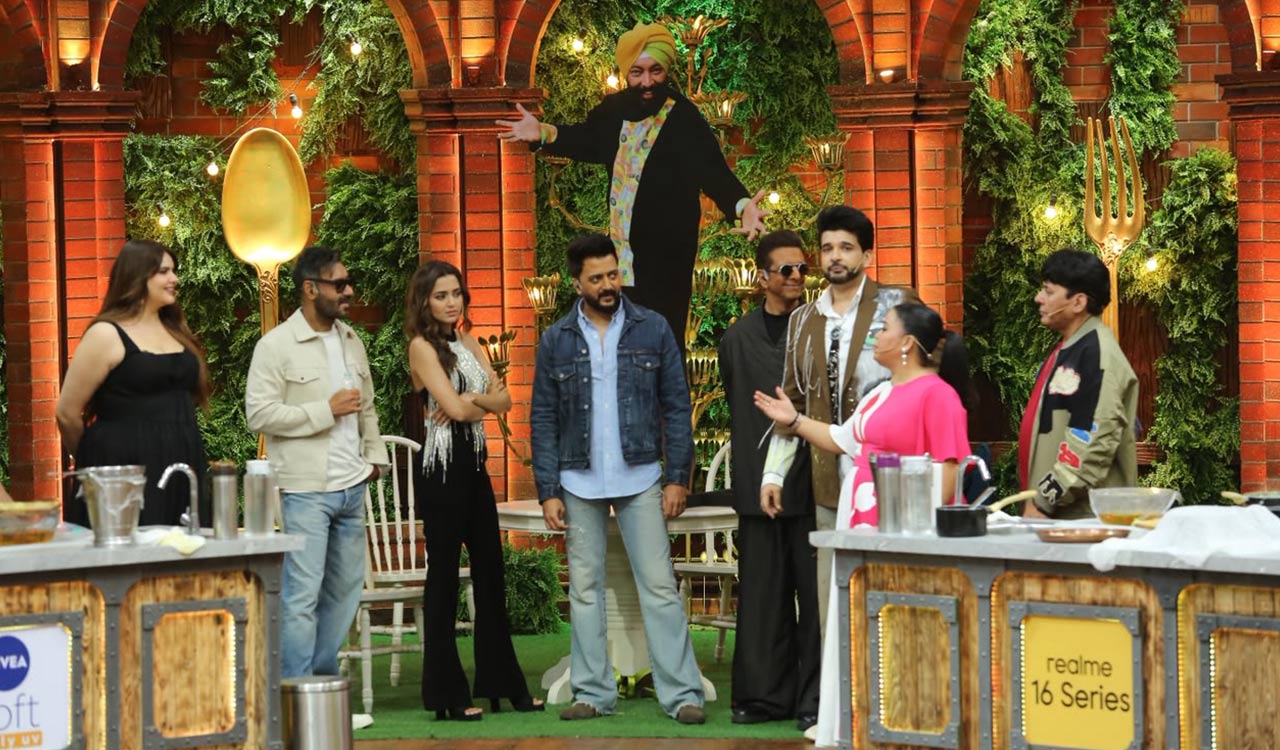 Ajay Devgn, Riteish Deshmukh, Jaaved Jaaferi add ‘Dhamaal’ tadka to ‘Laughter Chefs Unlimited Entertainment’