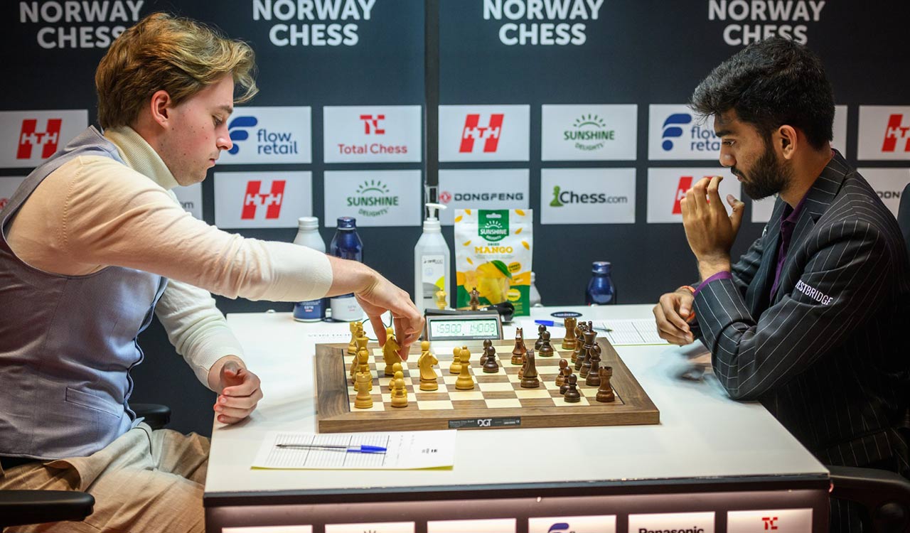 Gukesh, Divya suffer losses as Norway Chess title race intensifies