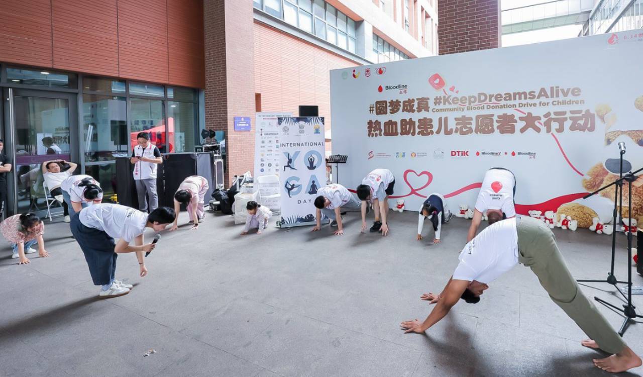 India’s curtain raiser events mark Yoga Day build-up in Shanghai