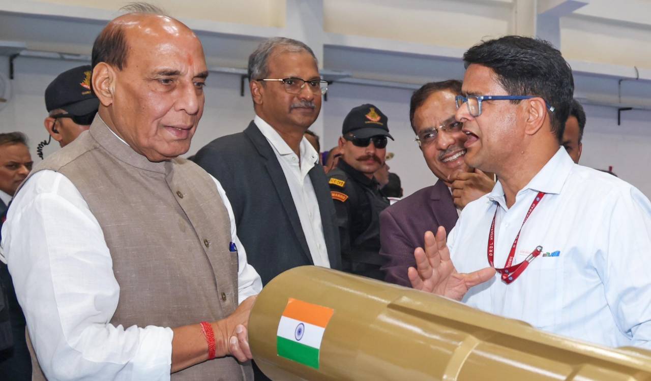 Rajnath Singh urges DRDO to develop futuristic defence technologies