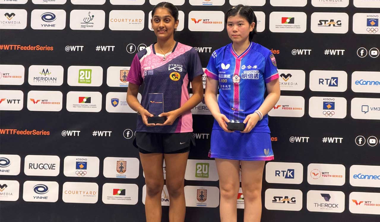 Divyanshi Bhowmick becomes youngest Indian woman to win WTT Feeder singles title