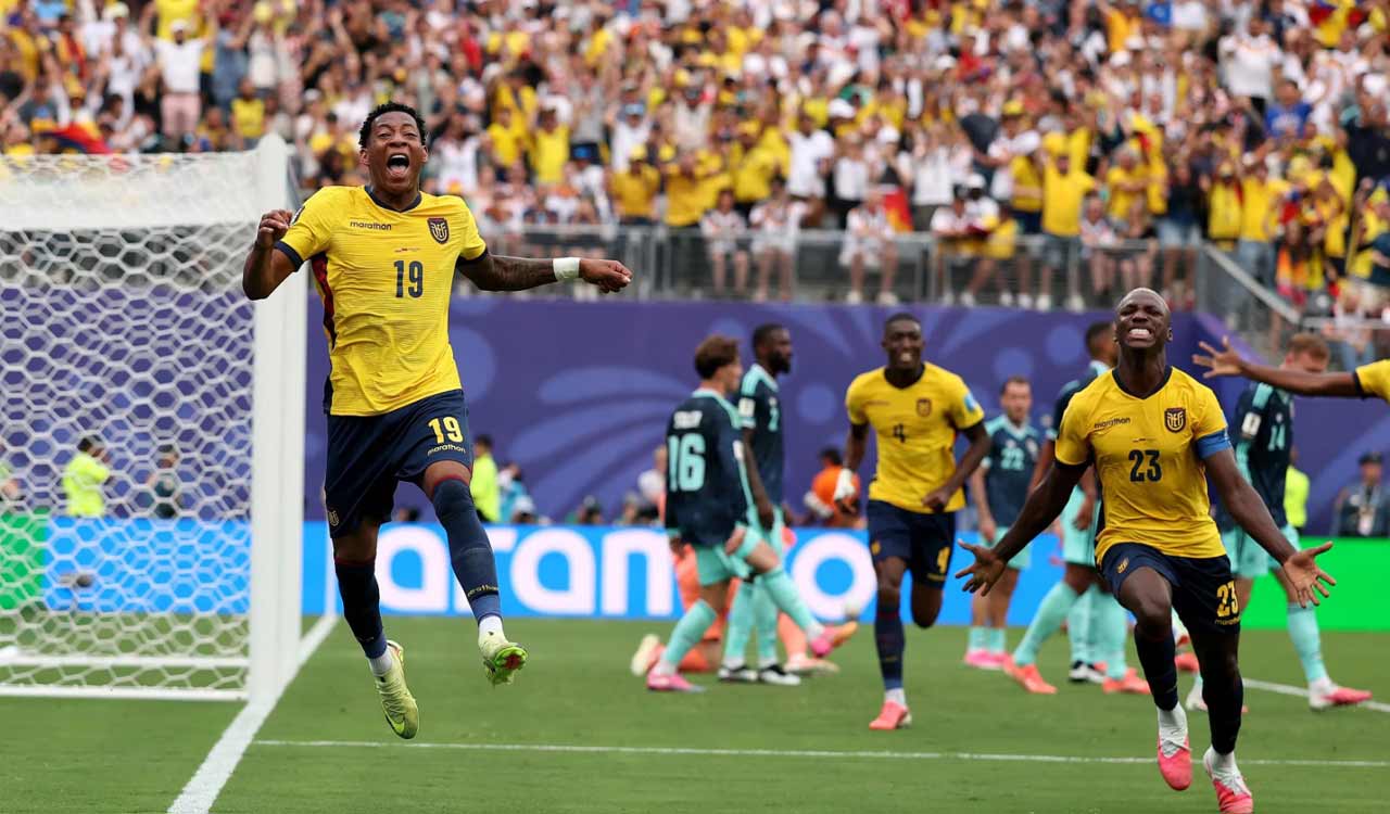FIFA WC 2026: Ecuador beats Germany 2-1 to reach Round of 32 with Gonzalo Plata’s late winner