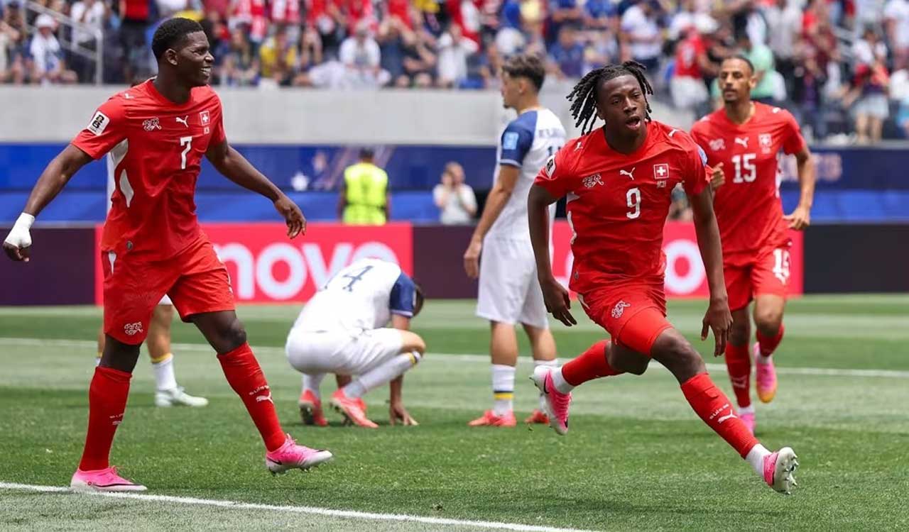 2026 FIFA WC: Switzerland thrash 10-man Bosnia and Herzegovina 4-1 as Manzambi nets brace