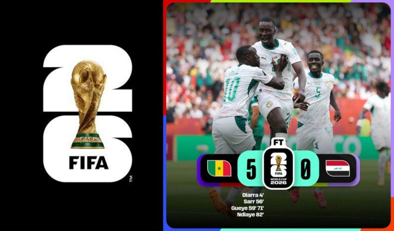 FIFA WC 2026: Senegal beats Iraq 5-0 to keep Round of 32 hopes alive