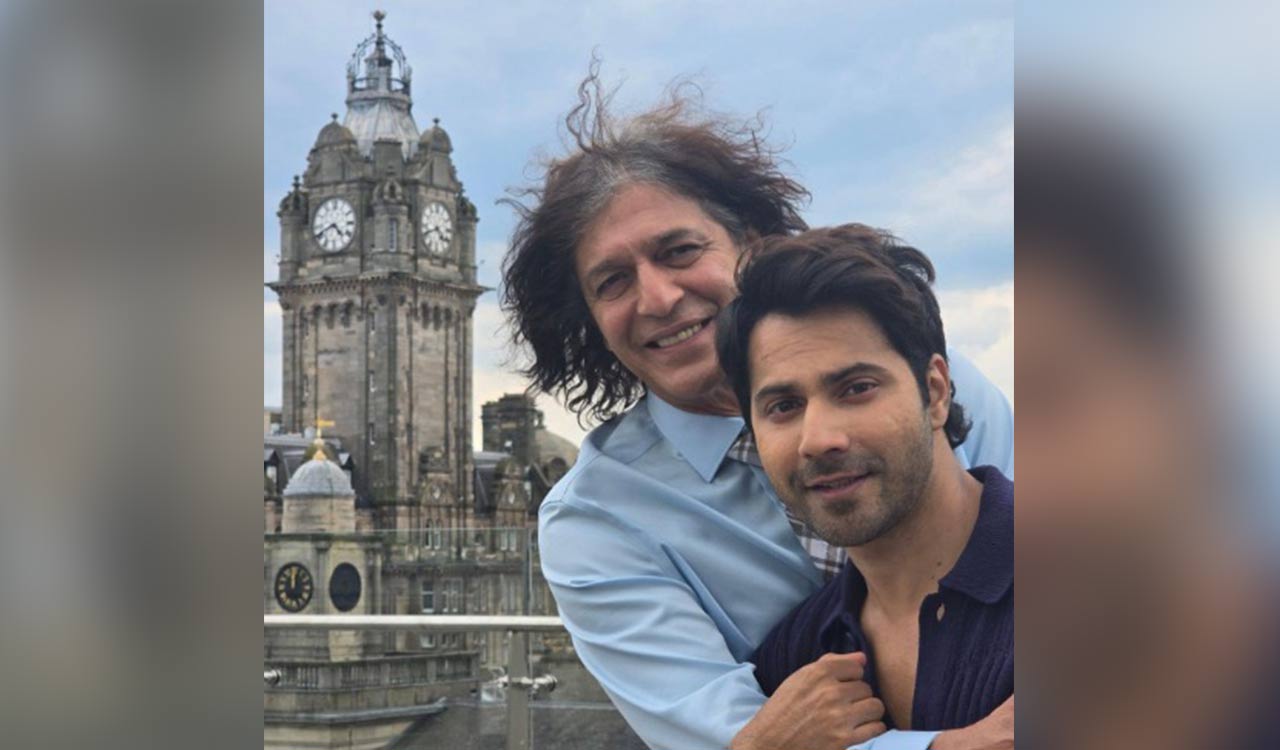 Chunky Panday shares fun moments with Varun Dhawan and Mrunal Thakur on sets of ‘Hai Jawani Toh Ishq Hona Hai’