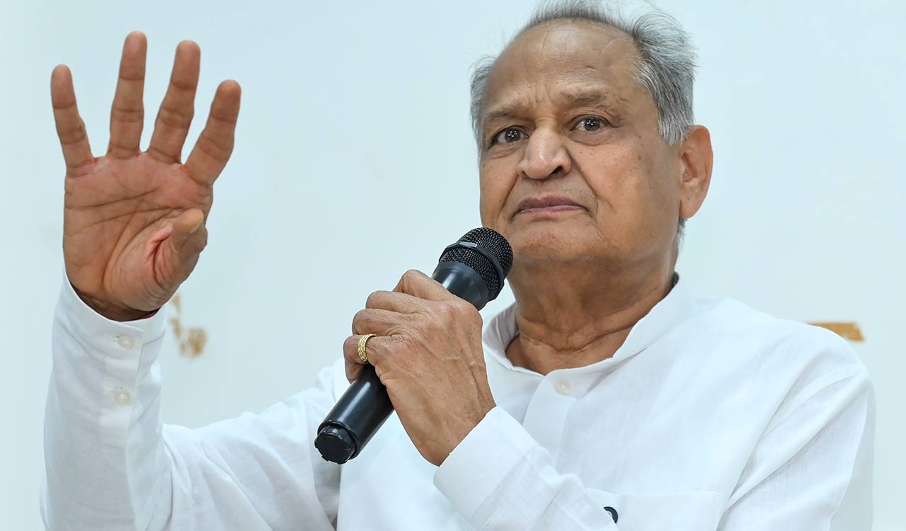 Regional parties which originated from Cong should reunite with party, says Ashok Gehlot