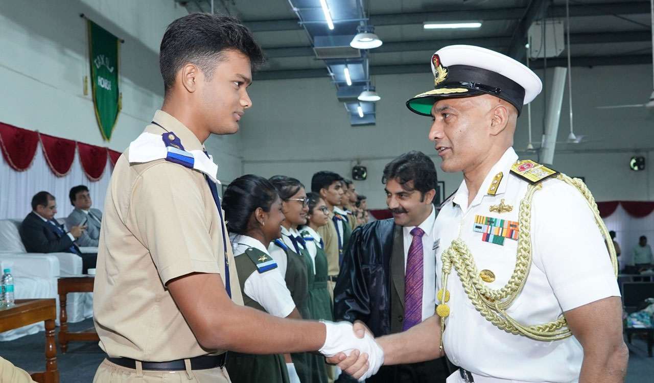 HPS Begumpet celebrates Investiture Ceremony, welcomes new student council