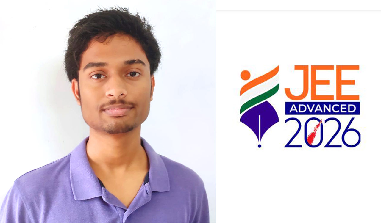 Hyderabad’s Mohit Shekher Shukla secures AIR 4 in JEE Advanced 2026