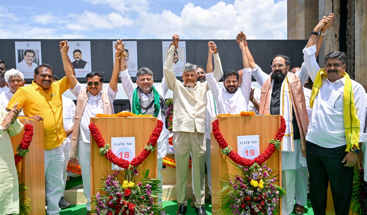 India will be unstoppable if Ganga, Cauvery interlinked: says Andhra CM Chandrababu Naidu