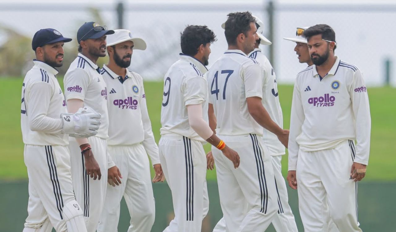 India A vs SL A match ends in draw