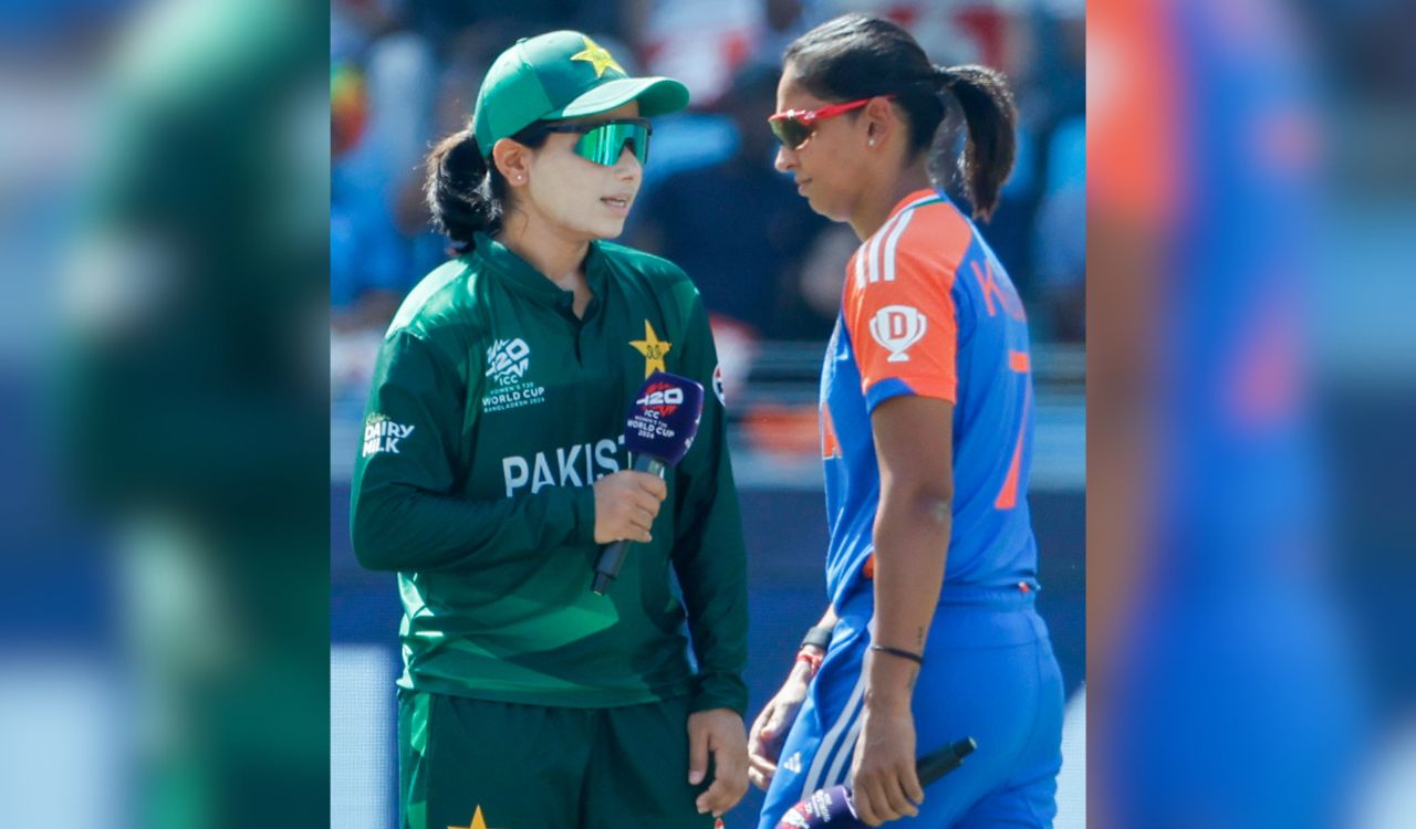 Women’s T20 WC: Harmanpreet Kaur, Fatima Sana skip handshake again during toss time