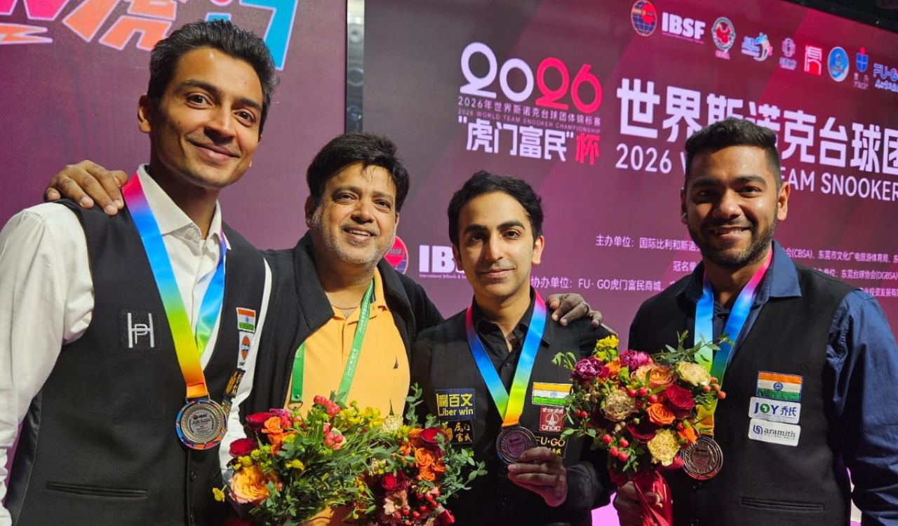 World Team Snooker Championship: India finish with silver after losing 2-3 to China in gold medal match