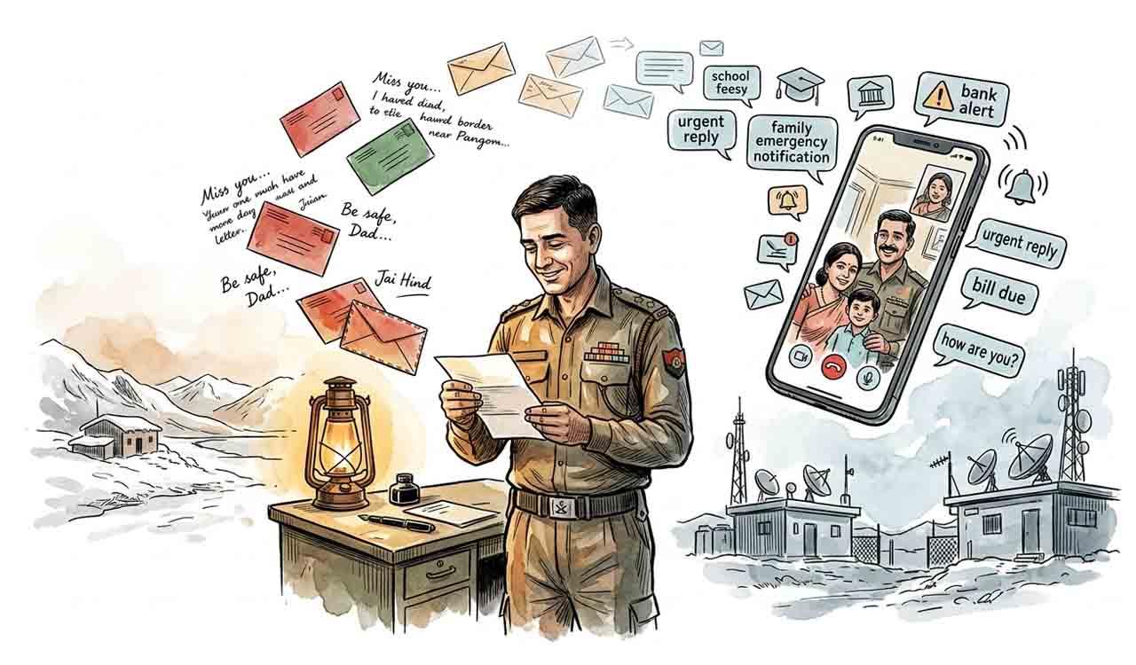 The last letter home: A midnight call from Pangong Tso and the memory of Forces Letters