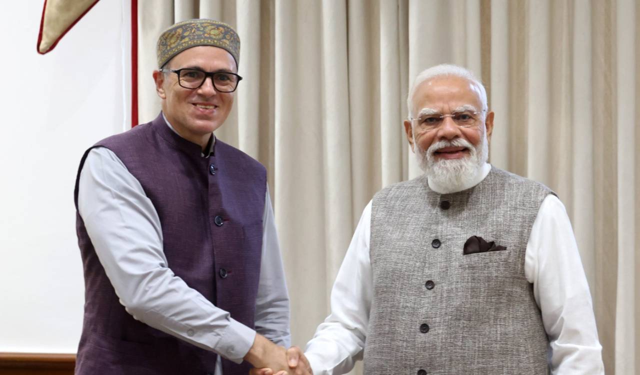 Omar Abdullah presses PM Modi for early J&K statehood