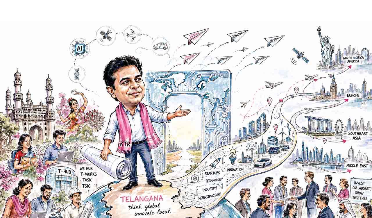 KTR, a global brand ambassador for Telangana