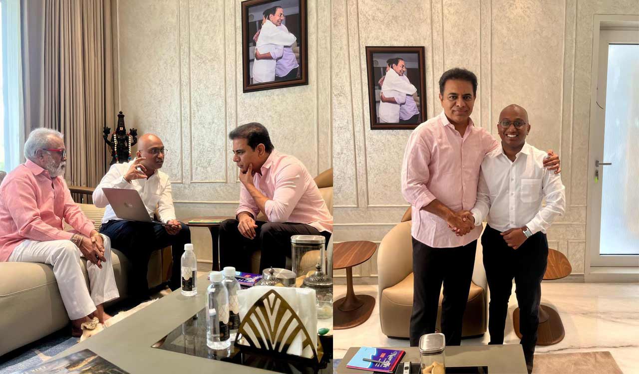 KTR lauds Hyderabad entrepreneur featured in Forbes 30 Under 30 Asia 2026