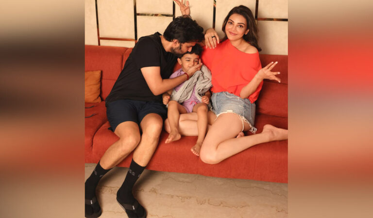 Kajal Aggarwal shares adorable Father’s Day post featuring Gautam Kitchlu and son Neil