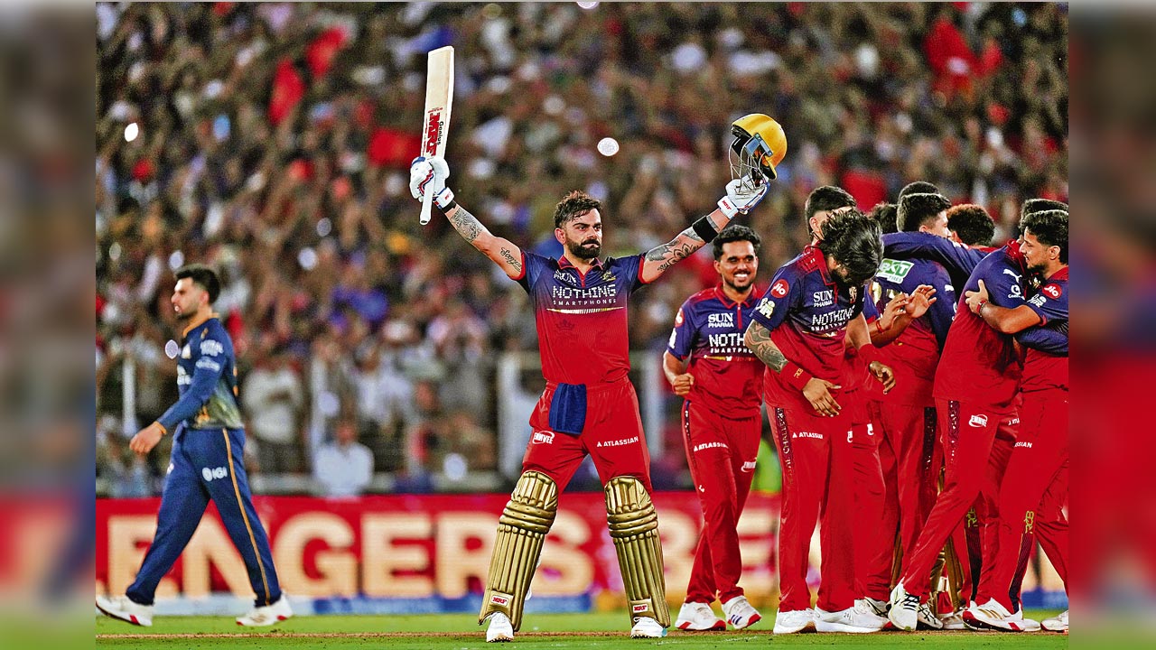 King Kong Kohli: Virat leads RCB to successive IPL crowns with emphatic win over Titans