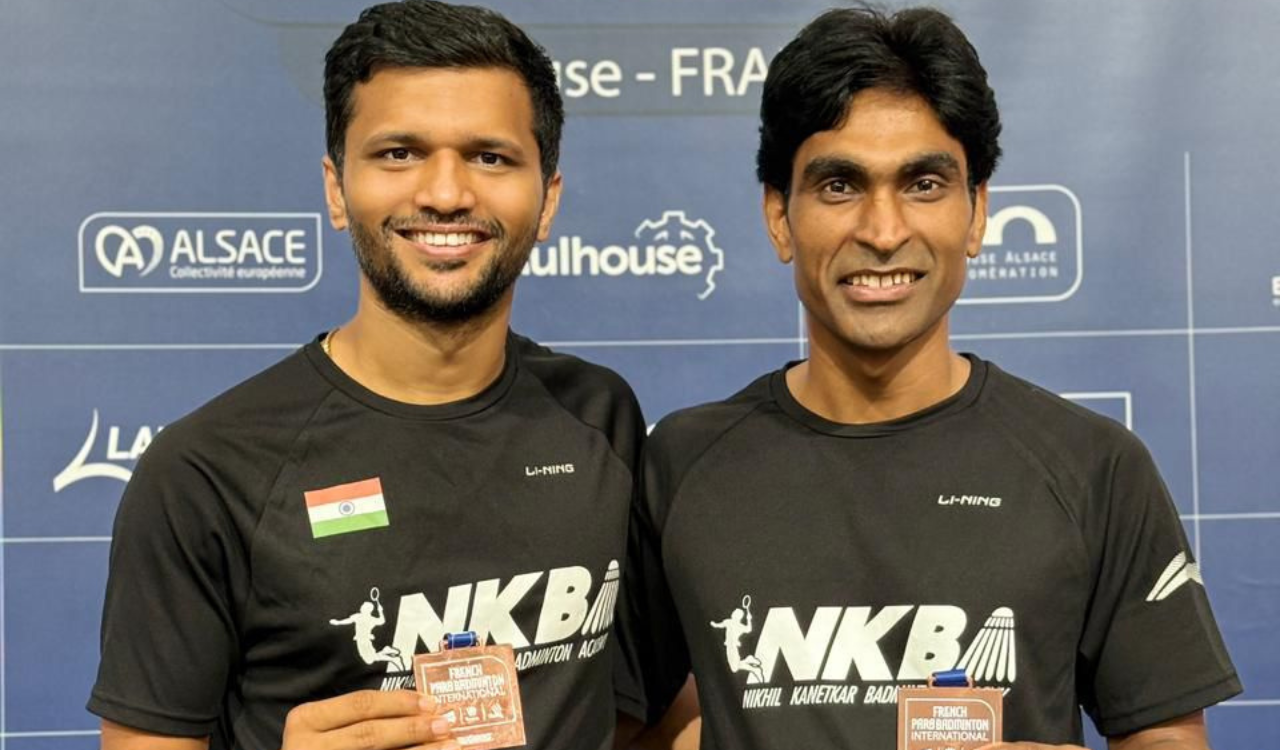 Krishna Nagar stuns Paralymic champion Noakes to win French Para Badminton title